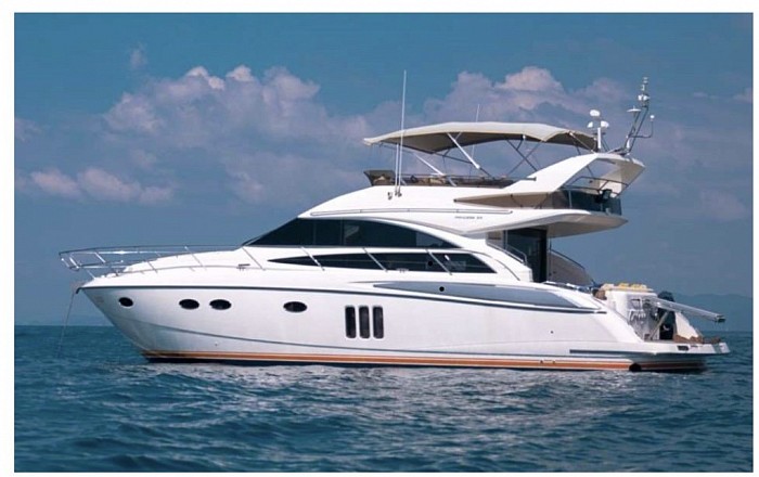 2010 Princess 54, Major Refit 2022, Laying Phuket Thailand Price: THB 23,000,000....USD 639,000. Call Ron +66874178715 phone/ WhatsApp